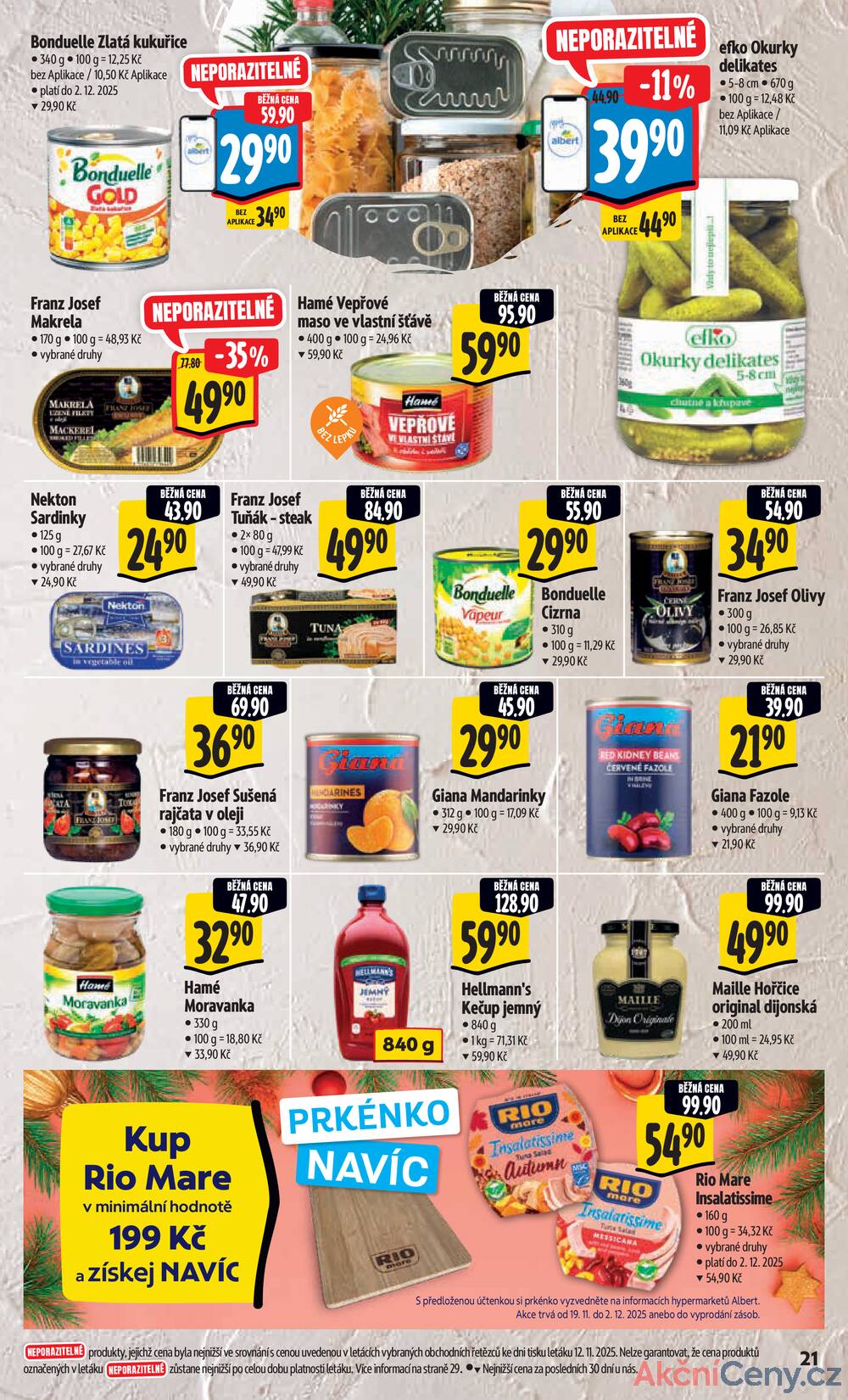Leták Albert - Albert  Hypermarket od 19.11. do 25.11.2025 - strana 25