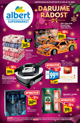 Albert Supermarket katalog Vánoce od 19.11. do 24.12.2025