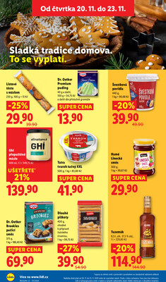 Lidl Čtvrtek od 20.11. do 23.11.2025