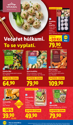 Lidl Čtvrtek od 20.11. do 23.11.2025