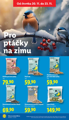 Lidl Čtvrtek od 20.11. do 23.11.2025