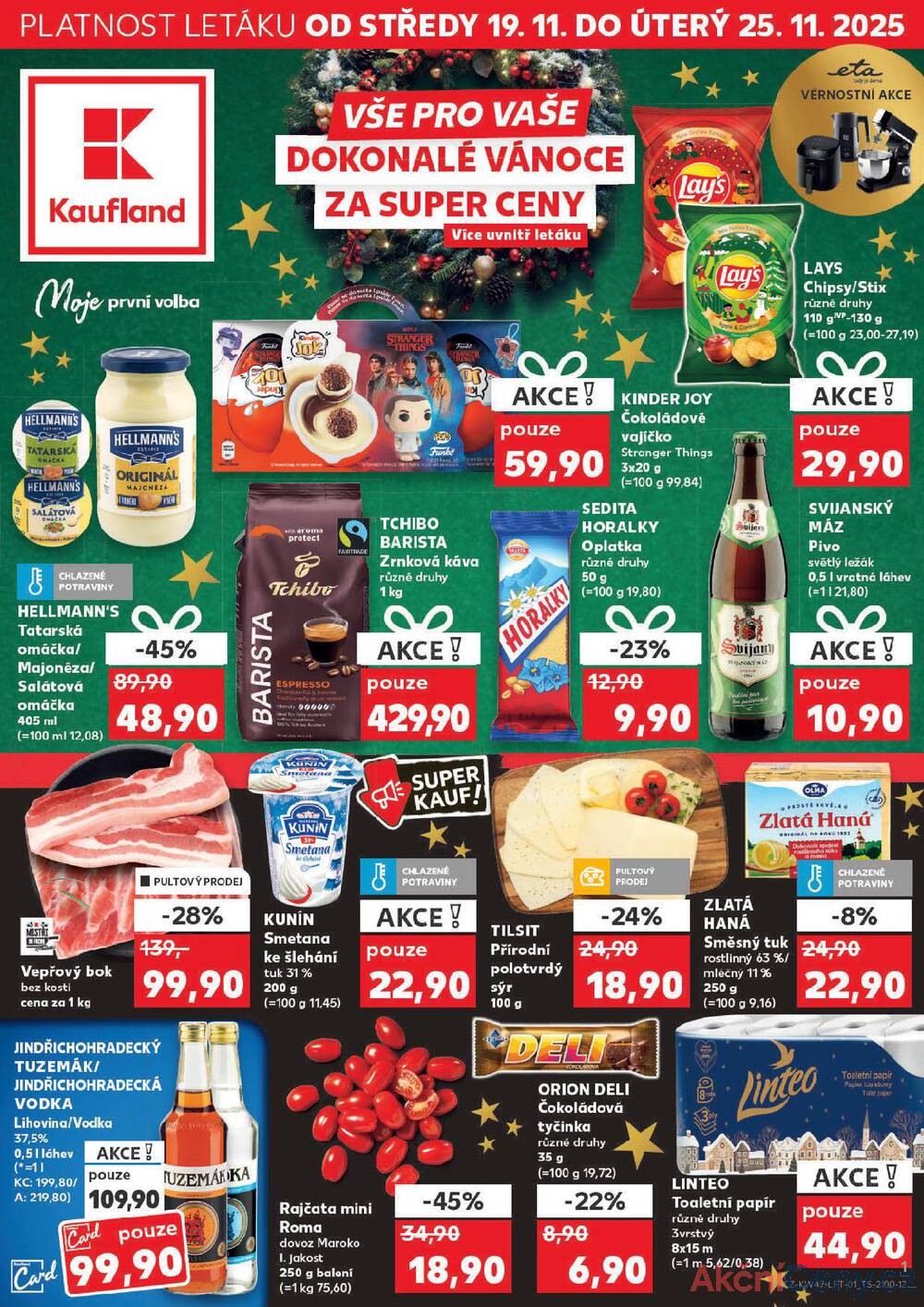 Leták Kaufland - Kaufland 19.11. - 25.11. - Kaufland - Havířov (U Stadionu) - strana 1