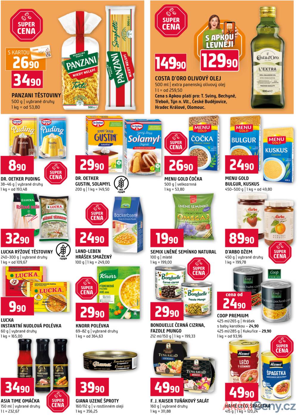 Leták Terno - Terno České Budějovice, Hradec Králové, Olomouc, Třeboň, Trhové sviny, Bechyně, Týn nad Vltavou od 19.11. do 25.11.2025 - strana 10 Leták Terno - Terno České Budějovice, Hradec Králové, Olomouc, Třeboň, Trhové sviny, Bechyně, Týn nad Vltavou od 19.11. do 25.11.2025 - strana 10