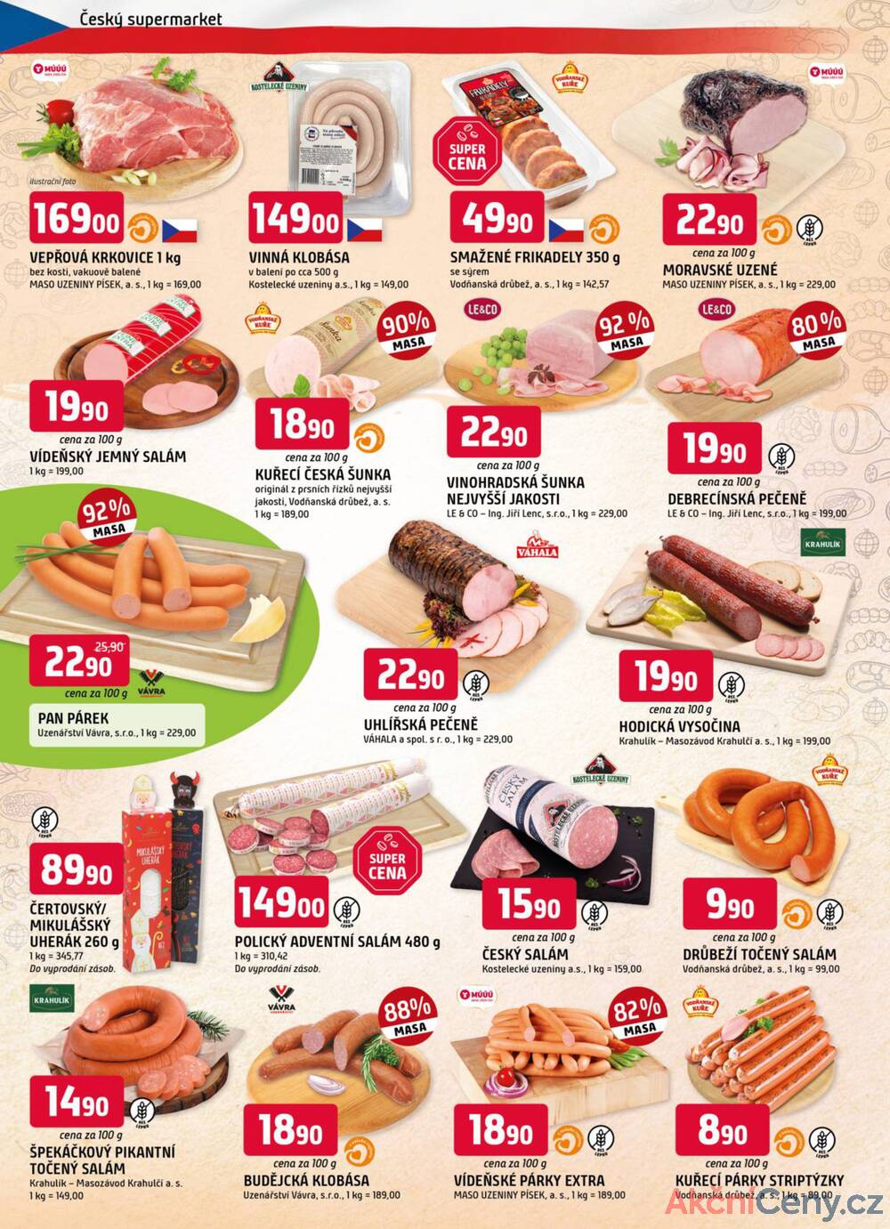 Leták Trefa - Trefa od 19.11. do 25.11.2025 - strana 2 Leták Trefa - Trefa od 19.11. do 25.11.2025 - strana 2