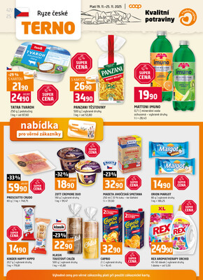 Terno Zlín, Český Krumlov, Prachatice, Tábor, Strakonice, Blatná 19.11. - 25.11.