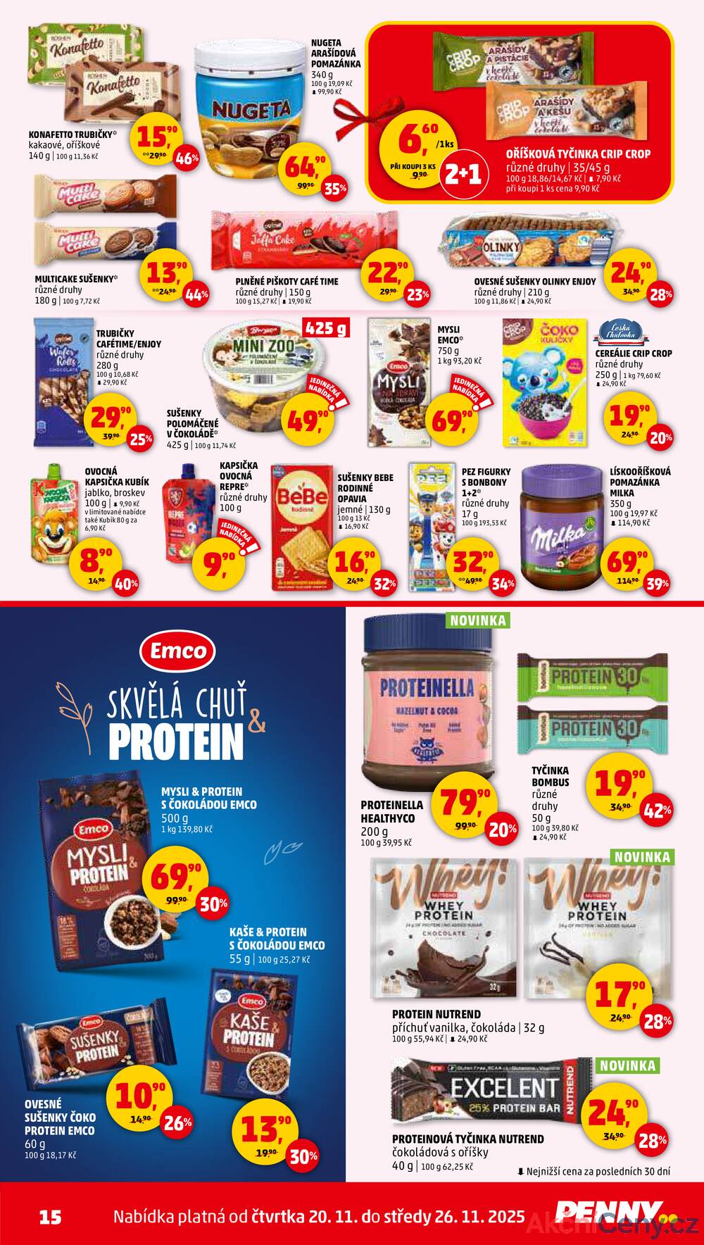 Leták Penny Market - Penny Market od 20.11. do 26.11.2025 - strana 15 Leták Penny Market - Penny Market od 20.11. do 26.11.2025 - strana 15