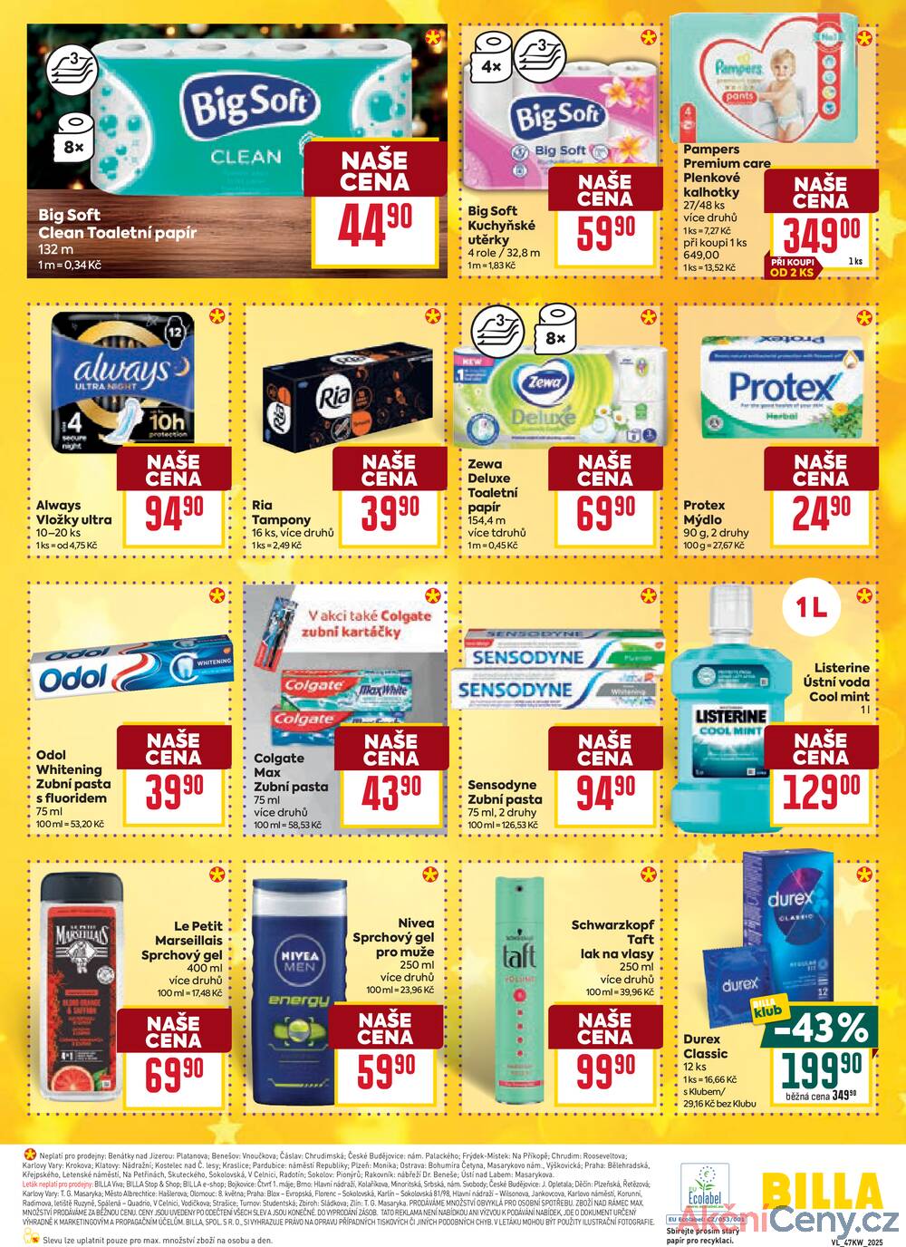 Leták Billa - Billa od 19.11. do 25.11.2025 - strana 42 Leták Billa - Billa od 19.11. do 25.11.2025 - strana 42