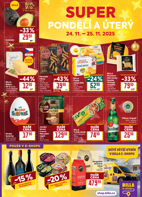 Billa  od 19.11. do 25.11.2025