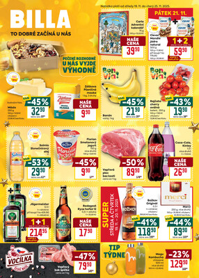 Leták Billa malý leták od 19.11. do 25.11.2025