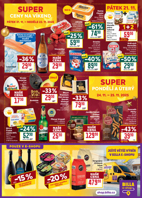 Billa malý leták od 19.11. do 25.11.2025