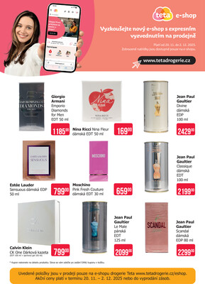 Teta drogerie eshop od 20.11. do 2.12.2025