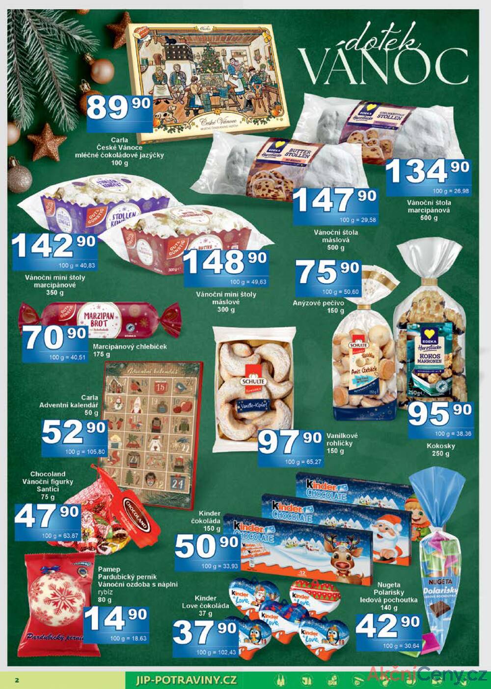 Leták JIP - JIP Maloobchod od 19.11. do 30.11.2025 - strana 2