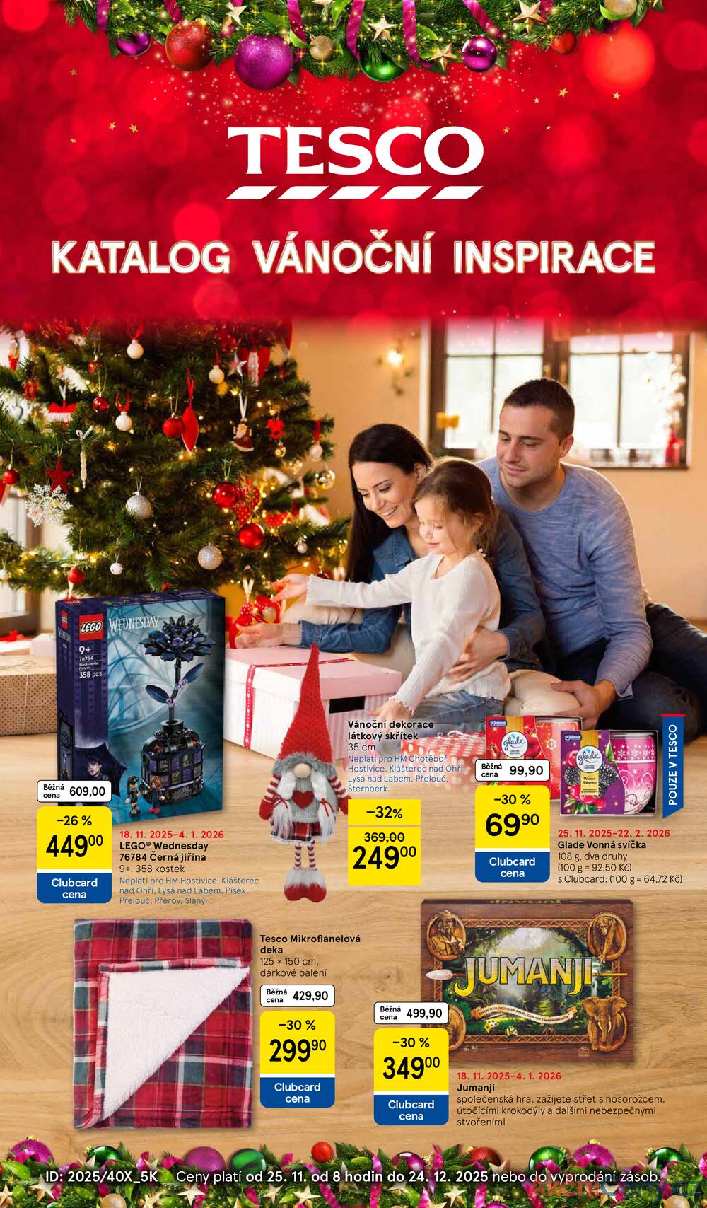 Leták Tesco - Tesco SPECIÁL velké hypermarkety  od 25.11. do 24.12.2025 - strana 1