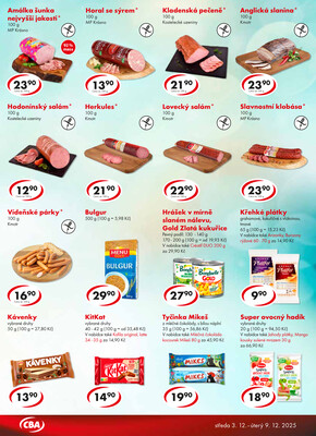 CBA Premium od 3.12. do 9.12.2025