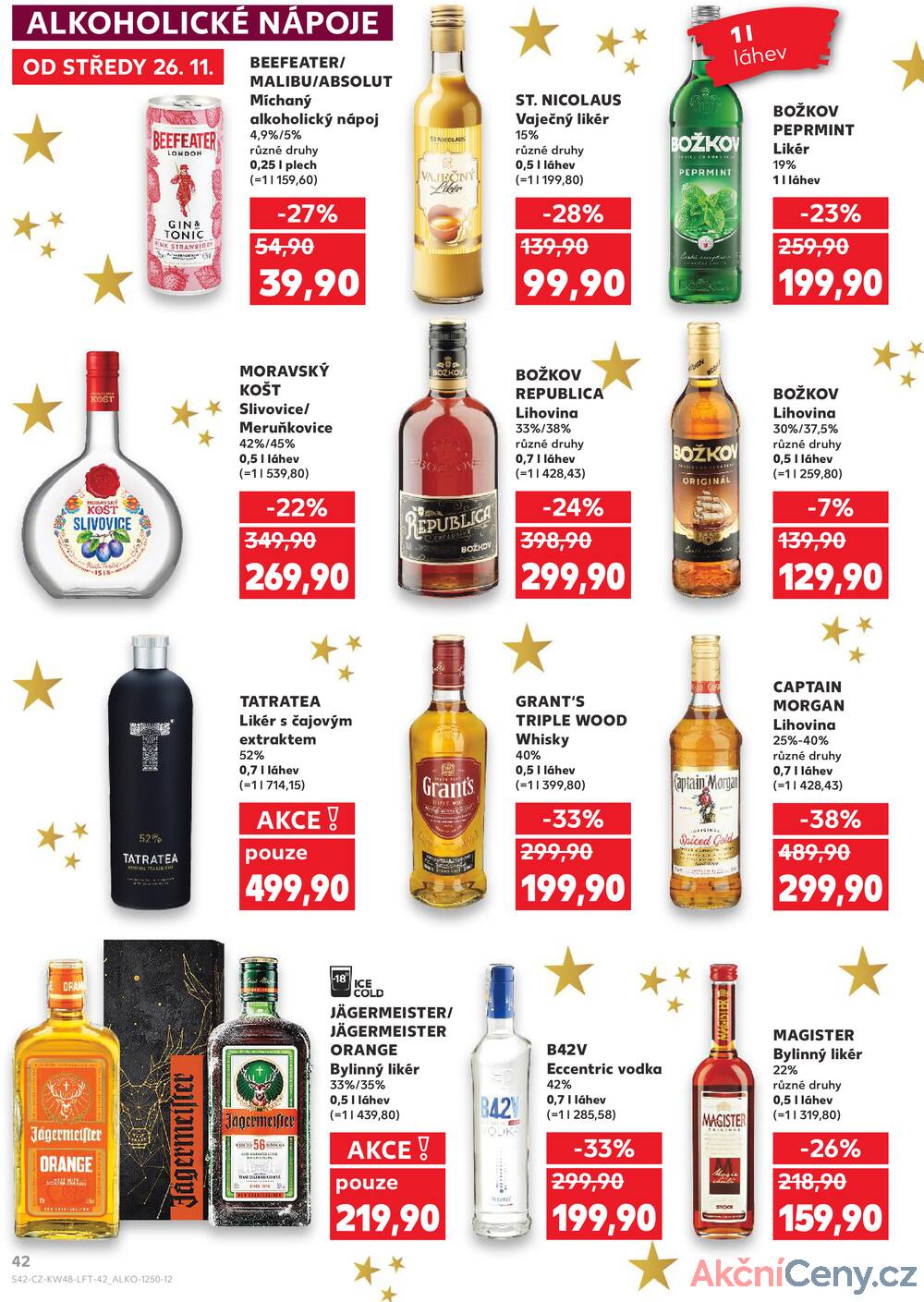 Leták Kaufland - Kaufland 26.11. - 2.12. - Kaufland Praha Čestlice - strana 42