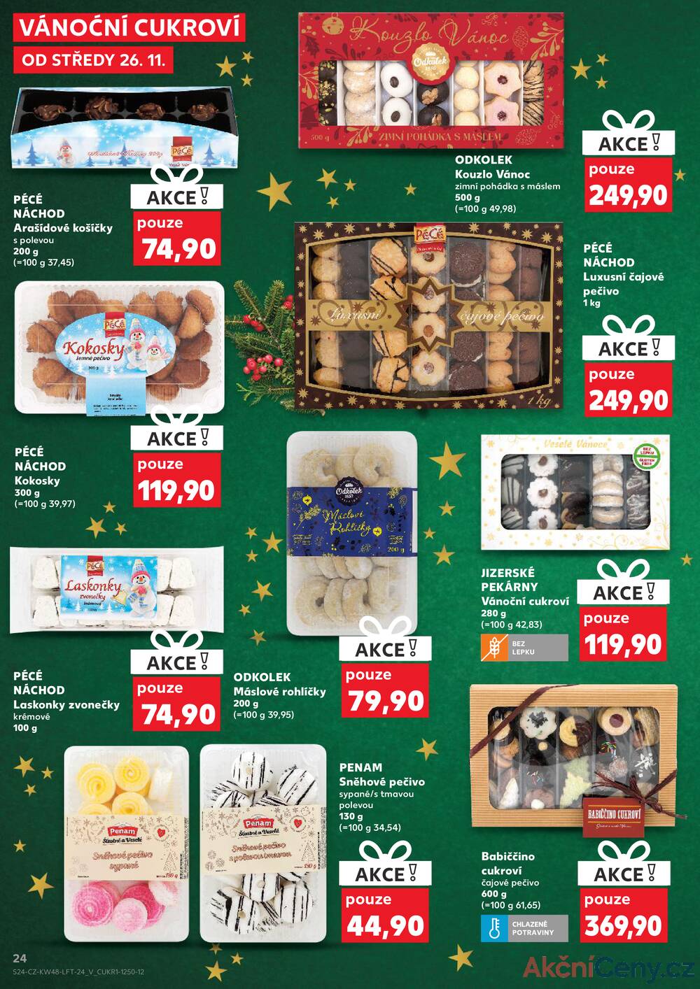 Leták Kaufland - Kaufland 26.11. - 2.12. - Kaufland Praha-Barrandov - strana 24