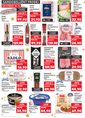 Kaufland 26.11. - 2.12. - Kaufland Praha-Barrandov