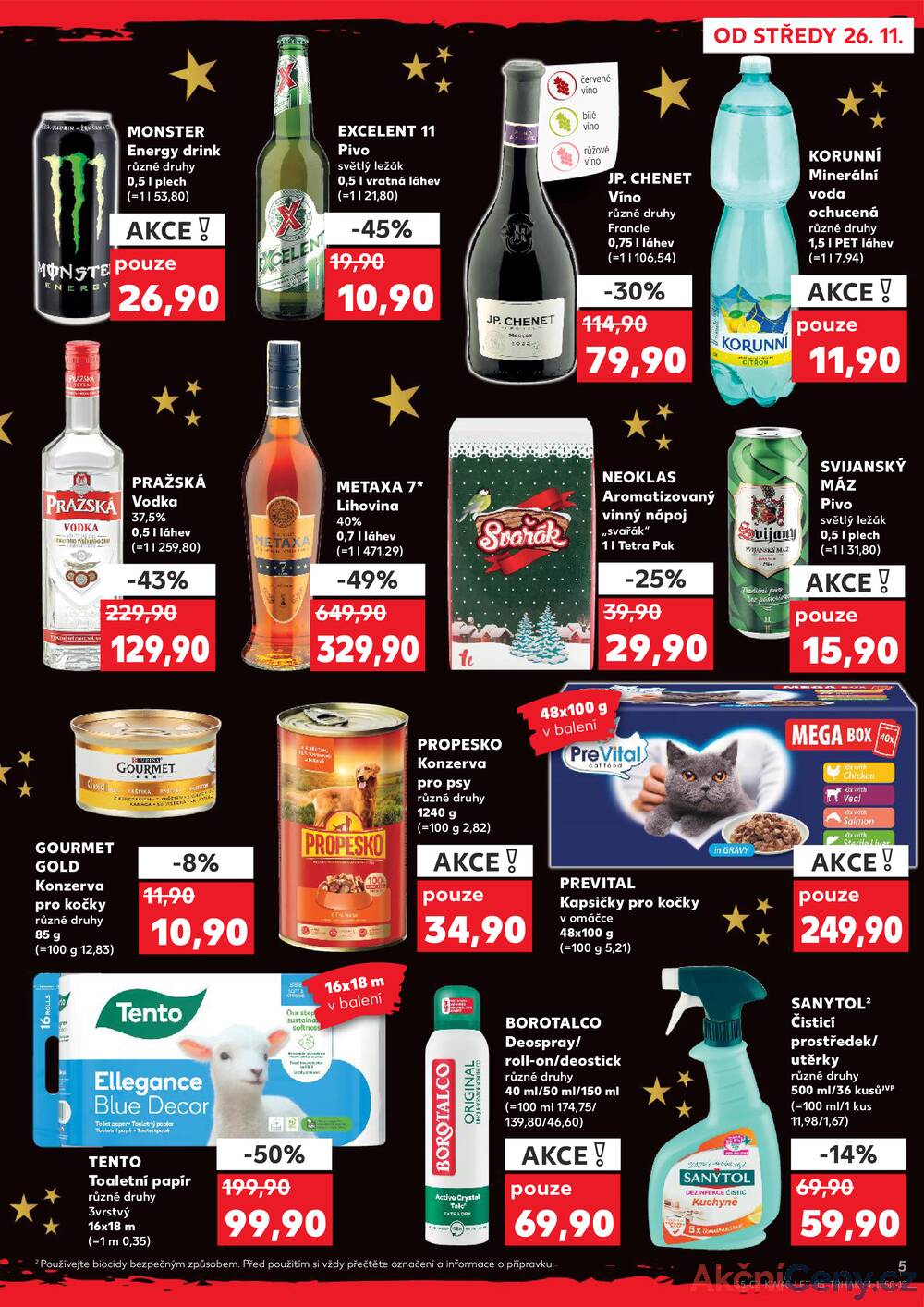 Leták Kaufland - Kaufland 26.11. - 2.12. - Kaufland - Benešov - strana 5 Leták Kaufland - Kaufland 26.11. - 2.12. - Kaufland - Benešov - strana 5