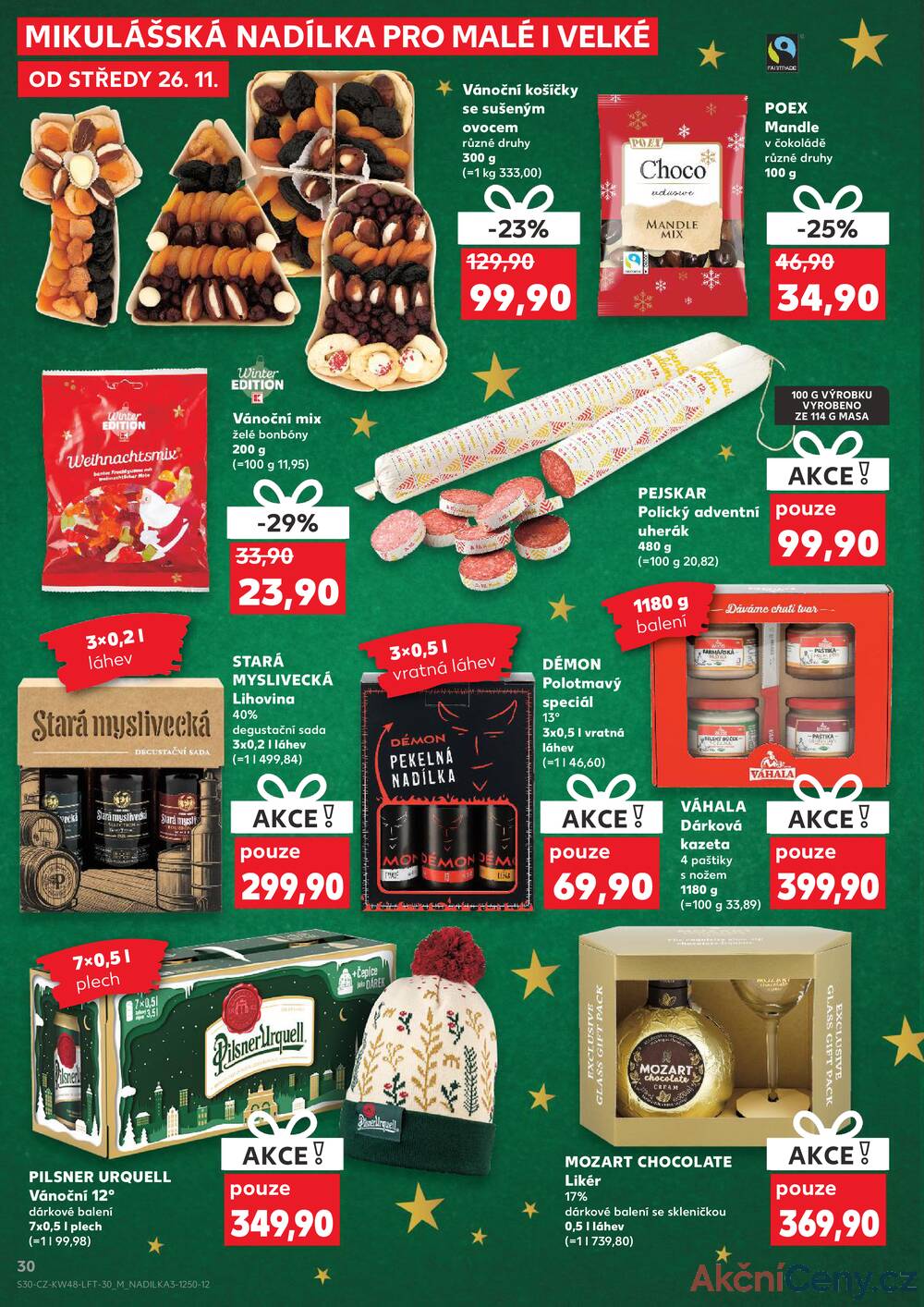 Leták Kaufland - Kaufland 26.11. - 2.12. - Kaufland - Benešov - strana 30