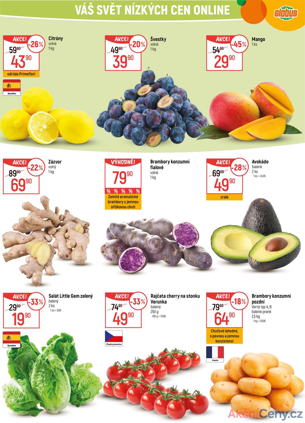 Leták Globus - Akční leták Globus 26.11. - 2.12.2025 - Globus Praha - Čakovice - strana 1 Leták Globus - Akční leták Globus 26.11. - 2.12.2025 - Globus Praha - Čakovice - strana 1