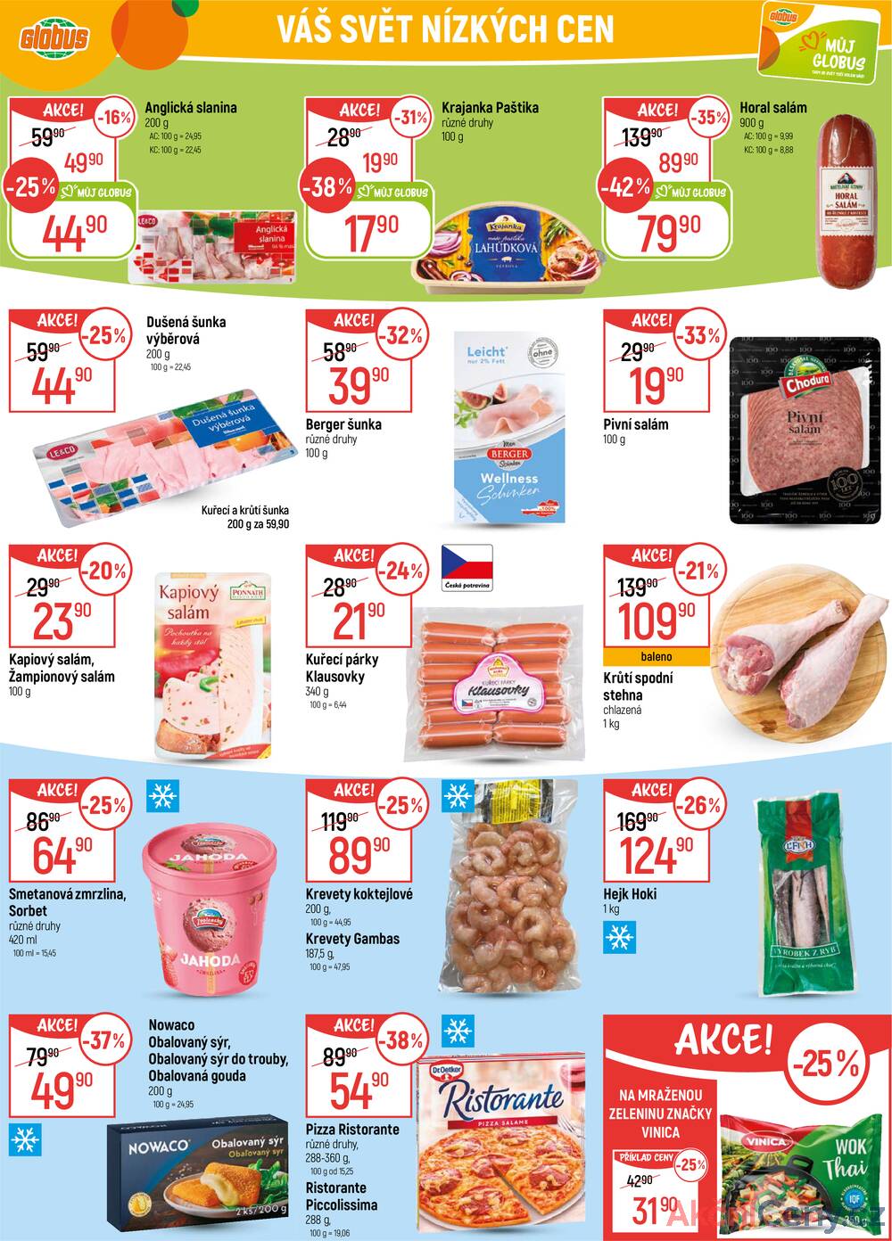Leták Globus - Akční leták Globus 26.11. - 2.12.2025 - Globus Ostrava - strana 20