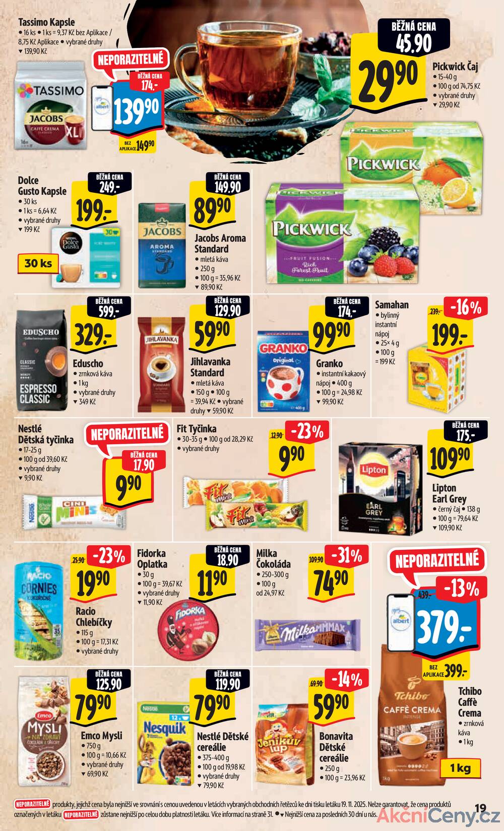 Leták Albert - Albert Hypermarket Jihomoravský od 26.11. do 2.12.2025 - strana 29 Leták Albert - Albert Hypermarket Jihomoravský od 26.11. do 2.12.2025 - strana 29