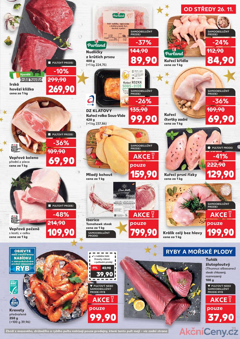 Leták Kaufland - Kaufland 26.11. - 2.12. - Kaufland - Marianské Lázně - strana 21