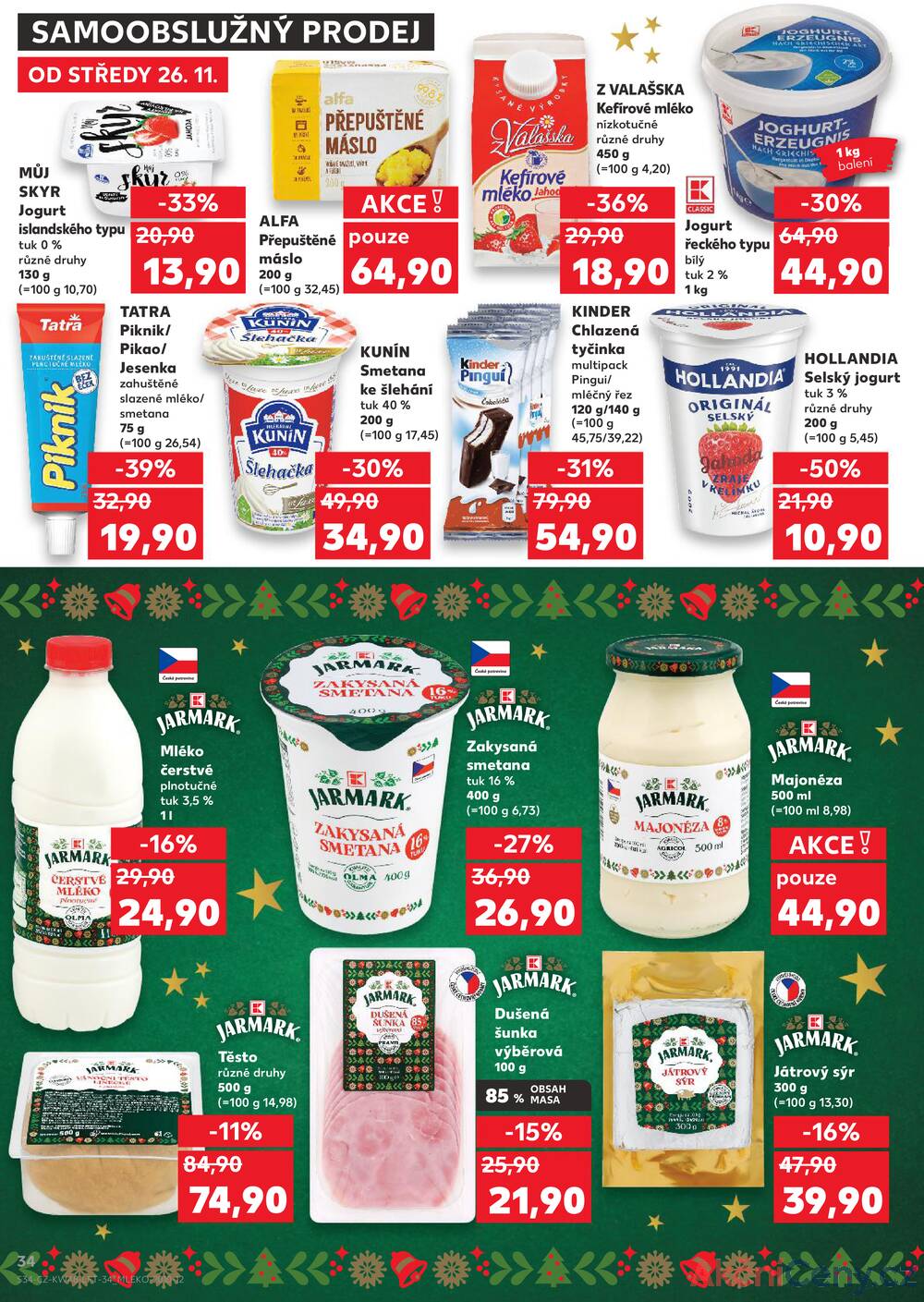 Leták Kaufland - Kaufland 26.11. - 2.12. - Kaufland - Slaný - strana 34