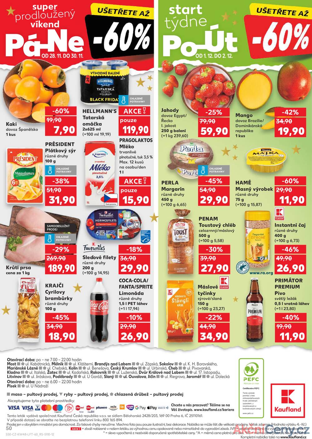 Leták Kaufland - Kaufland 26.11. - 2.12. - Kaufland - Slaný - strana 50