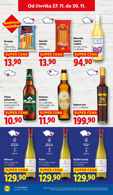 Lidl Čtvrtek od 27.11. do 30.11.2025