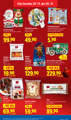 Lidl Čtvrtek od 27.11. do 30.11.2025