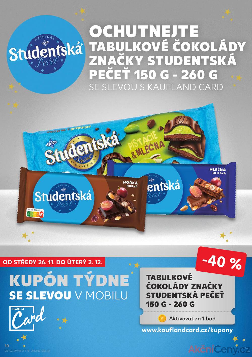 Leták Kaufland - Kaufland 26.11. - 2.12. - Kaufland - Praha 8 (Malý Klín) - strana 10