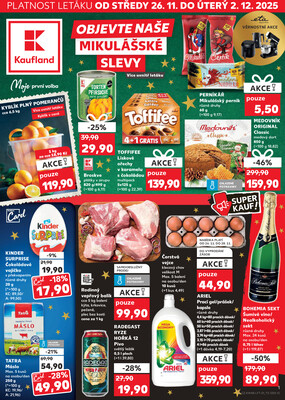 Leták Kaufland 26.11. - 2.12. - Kaufland - Brno - Ponava