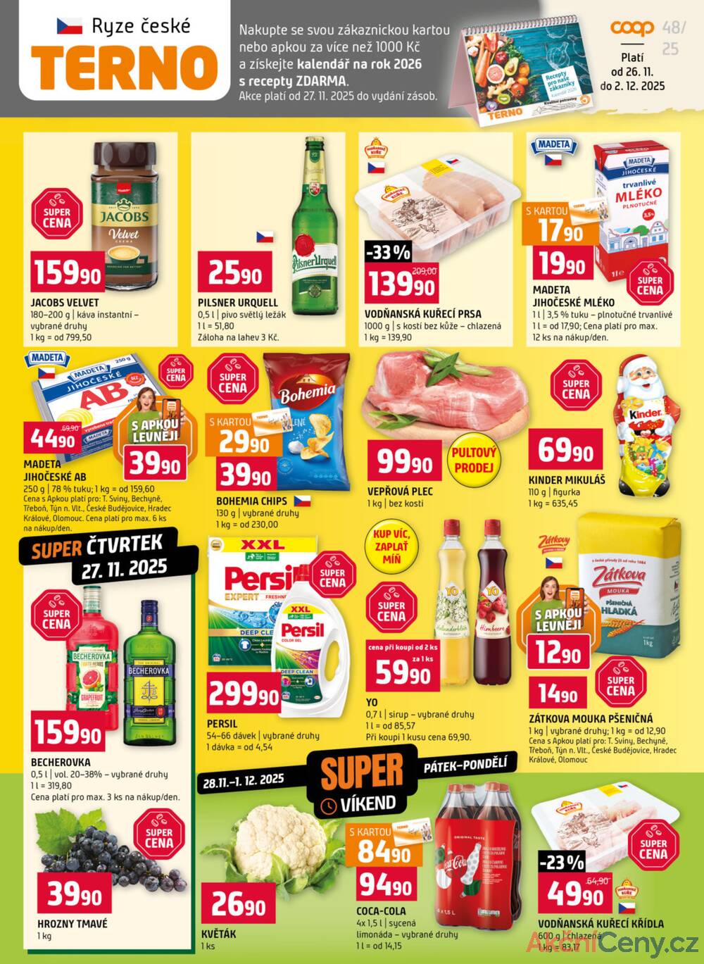 Leták Terno - Terno Hradec Králové 26.11. - 2.12. - strana 1 Leták Terno - Terno Hradec Králové 26.11. - 2.12. - strana 1