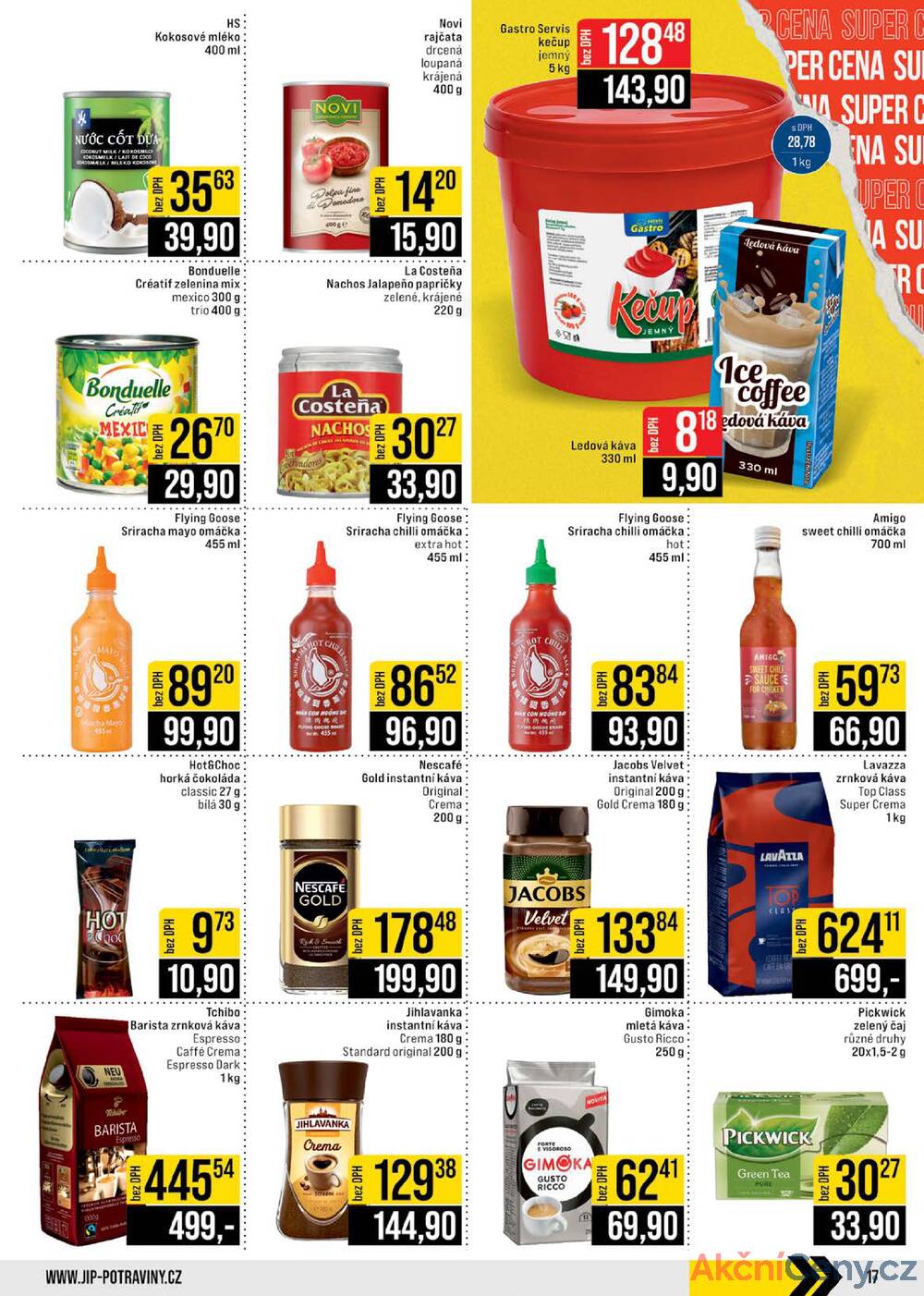 Leták JIP - JIP Cash & Carry Brno, Praha, Ostrava, Jilemnice, Pardubice, Ostrava, Karlovy Vary, Olomouc a Zlín od 26.11. do 2.12.2025 - strana 17