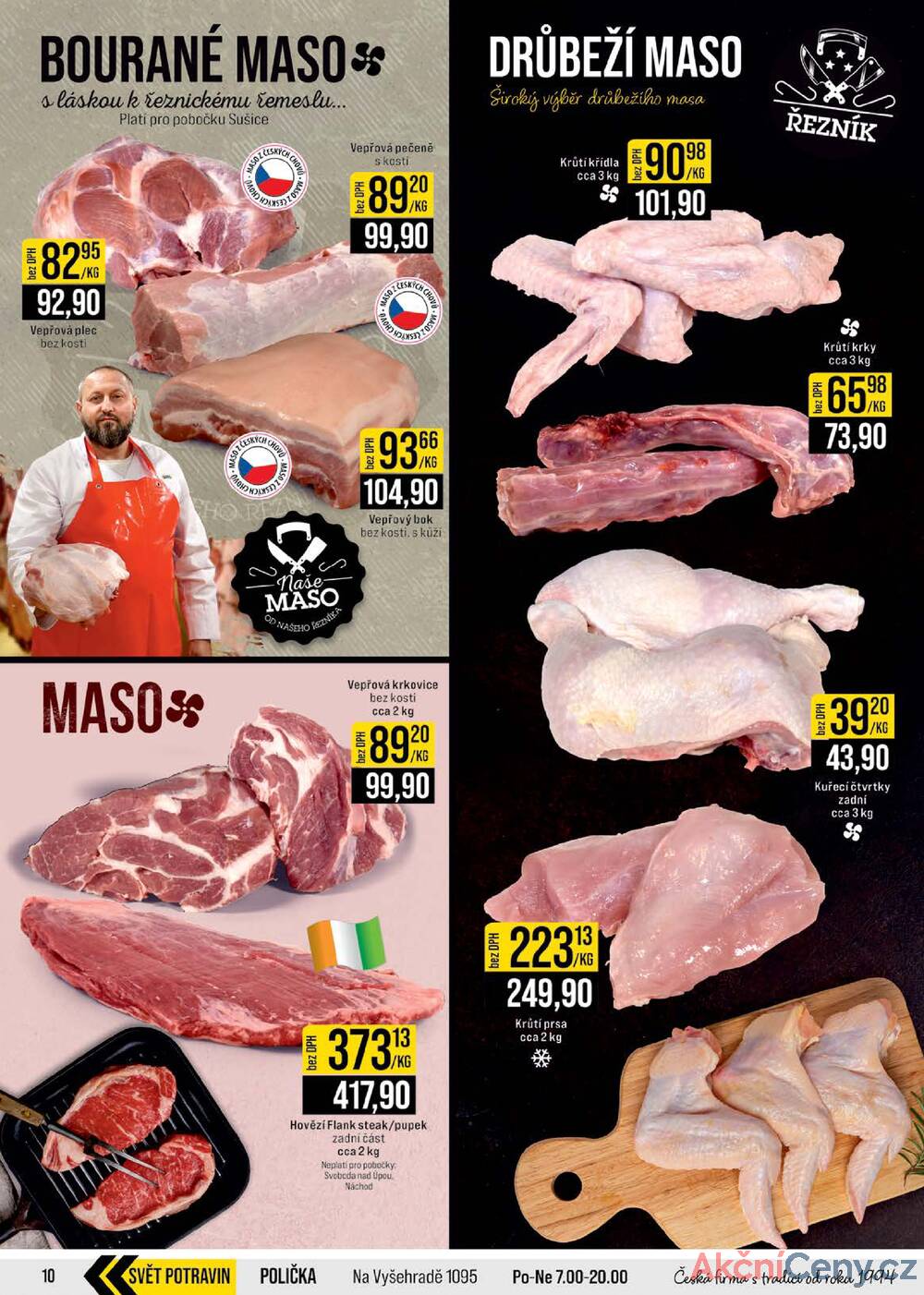 Leták JIP - JIP Cash & Carry České Budějovice, Most, Náchod, Polička, Sušice a Svoboda nad Úpou od 26.11. do 2.12.2025 - strana 10