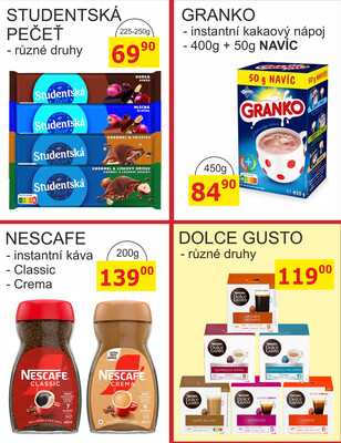 BENE Nápoje od 1.12. do 31.12.2025