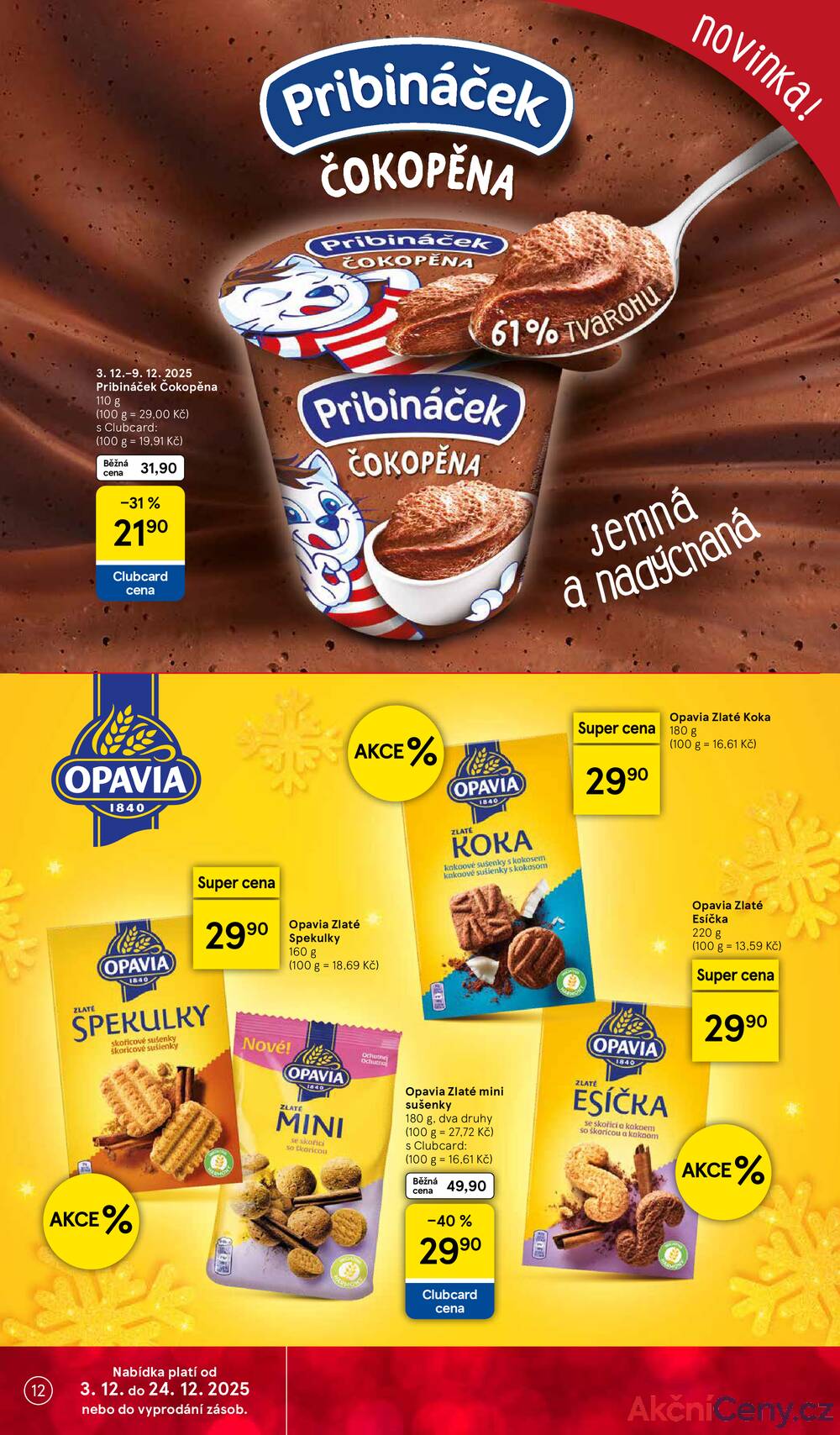 Leták Tesco - Tesco malé hypermarkety od 3.12. do 9.12.2025 - strana 12 Leták Tesco - Tesco malé hypermarkety od 3.12. do 9.12.2025 - strana 12