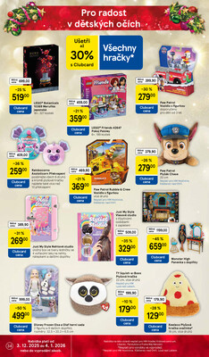 Tesco malé hypermarkety od 3.12. do 9.12.2025