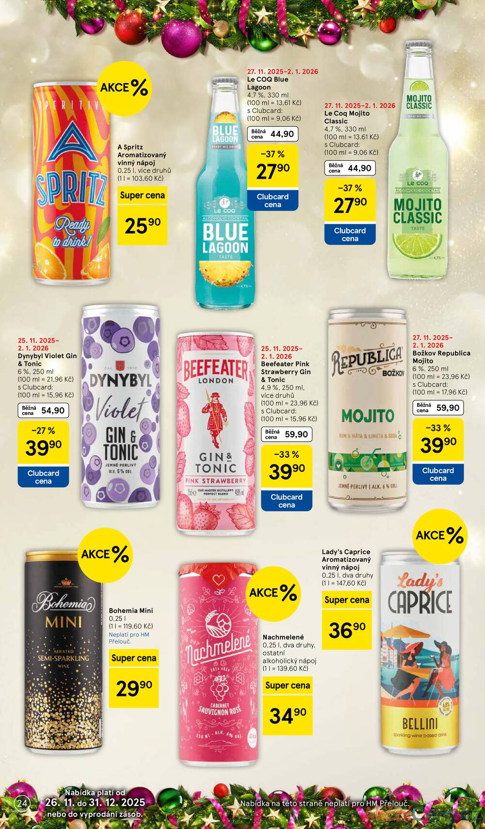 Leták Tesco - Tesco malé hypermarkety Delikatesy od 1.12. do 31.12.2025 - strana 24