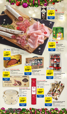 Tesco malé hypermarkety Delikatesy od 1.12. do 31.12.2025