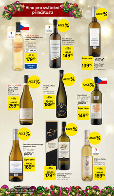 Tesco malé hypermarkety Delikatesy od 1.12. do 31.12.2025