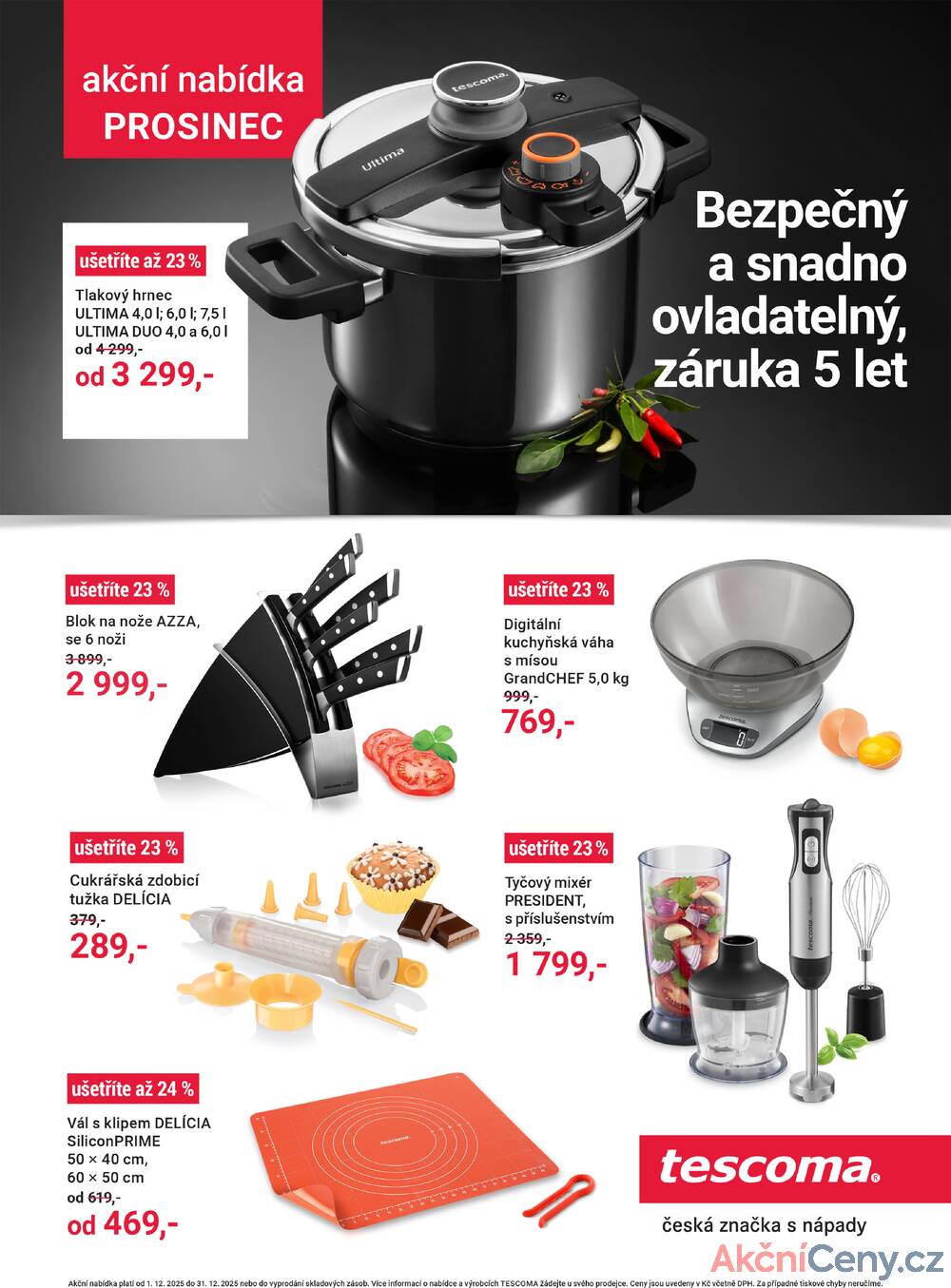 Leták Tescoma
platný do 31.12.2025 - strana 1