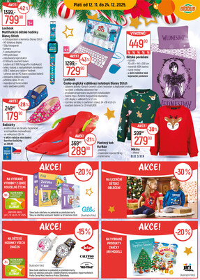 Akční leták Globus 3.12. - 9.12.2025 - Globus Praha - Centrum Černý Most
