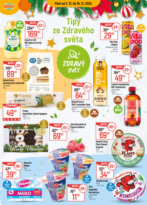 Akční leták Globus 3.12. - 9.12.2025 - Globus Praha - Centrum Černý Most