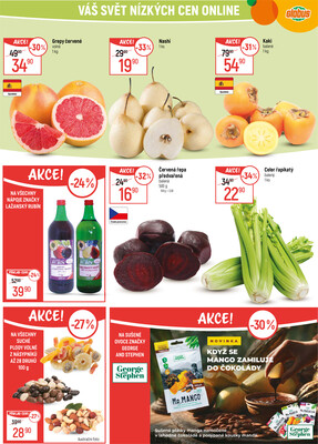 Leták Akční leták Globus 3.12. - 9.12.2025 - Globus Praha - Zličín