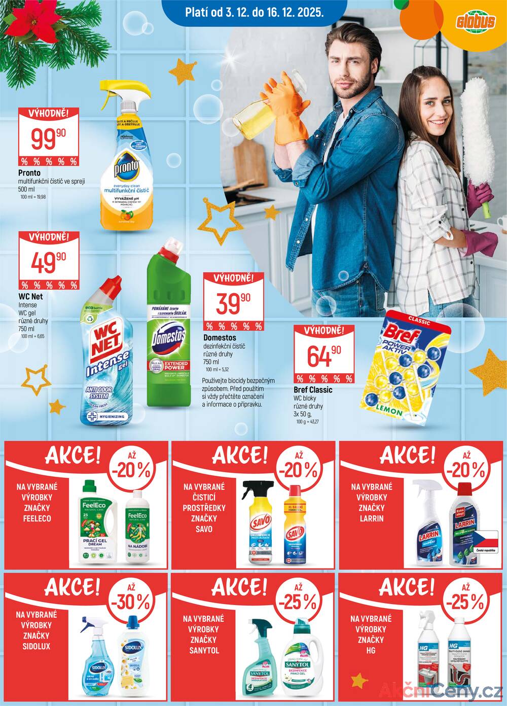 Leták Globus - Akční leták Globus 3.12. - 9.12.2025 - Globus Chotíkov u Plzně - strana 29