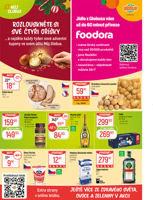 Akční leták Globus 3.12. - 9.12.2025 - Globus Chotíkov u Plzně