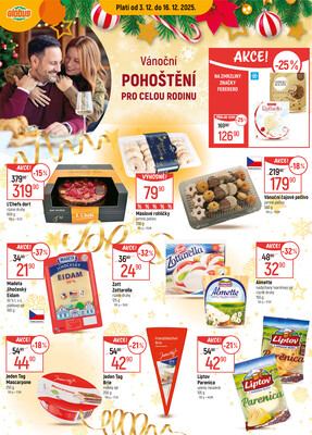 Akční leták Globus 3.12. - 9.12.2025 - Globus Chotíkov u Plzně