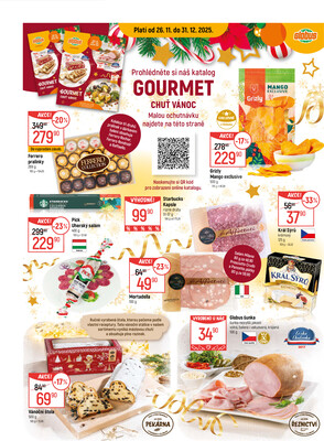 Akční leták Globus 3.12. - 9.12.2025 - Globus Chotíkov u Plzně